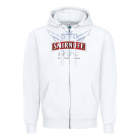 White smirnoff ice Zipper Hoodie - linhVisuals