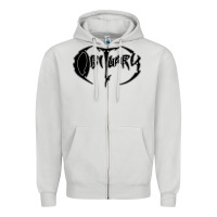 Dove Grey obituary best of metal Zipper Hoodie - linhVisuals