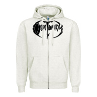 Oatmeal Heather obituary best of metal Zipper Hoodie - linhVisuals