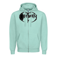 Seafoam obituary best of metal Zipper Hoodie - linhVisuals