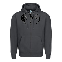 Smoke obituary best of metal Zipper Hoodie - linhVisuals