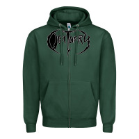 Sports Green obituary best of metal Zipper Hoodie - linhVisuals