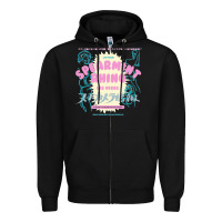 Black spearmint rhino las vegas Zipper Hoodie - linhVisuals