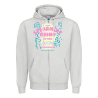 Dove Grey spearmint rhino las vegas Zipper Hoodie - linhVisuals