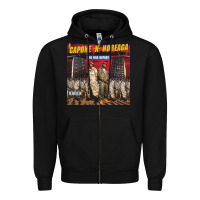 Black Capone-N-Noreaga Zipper Hoodie - linhVisuals