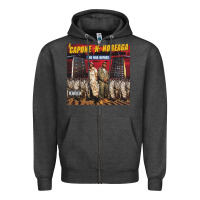 Charcoal Heather Capone-N-Noreaga Zipper Hoodie - linhVisuals