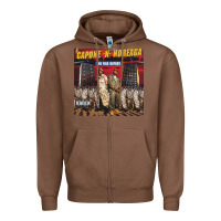 Chestnut Capone-N-Noreaga Zipper Hoodie - linhVisuals