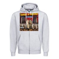 Heather Grey Capone-N-Noreaga Zipper Hoodie - linhVisuals