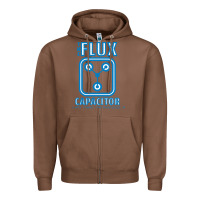 Chestnut the flux capacitor Zipper Hoodie - linhVisuals