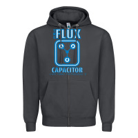 Smoke the flux capacitor Zipper Hoodie - linhVisuals