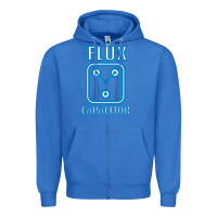 The Flux Capacitor Zipper Hoodie | Teevron