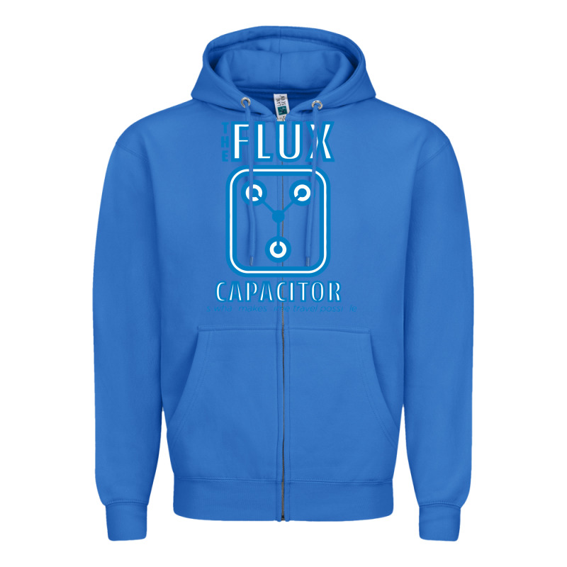 The Flux Capacitor Zipper Hoodie by linhVisuals | Teevron