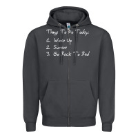 Smoke things to do today Zipper Hoodie - linhVisuals