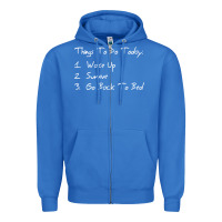 True Royal things to do today Zipper Hoodie - linhVisuals