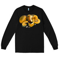 Black Pumpkin Long Sleeve Tee - LillyAllenDesigns