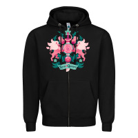 Black steven universe 2 Zipper Hoodie - linhVisuals