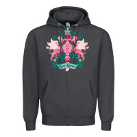 Smoke steven universe 2 Zipper Hoodie - linhVisuals