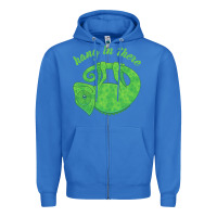 True Royal hang in there magical chameleon Zipper Hoodie - linhVisuals
