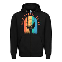 Black golf funny golf clothing for a golf player Zipper Hoodie - linhVisuals