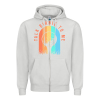 Dove Grey golf funny golf clothing for a golf player Zipper Hoodie - linhVisuals