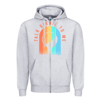 Heather Grey golf funny golf clothing for a golf player Zipper Hoodie - linhVisuals