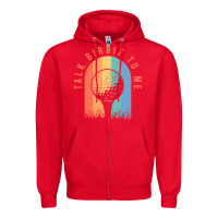 Red golf funny golf clothing for a golf player Zipper Hoodie - linhVisuals