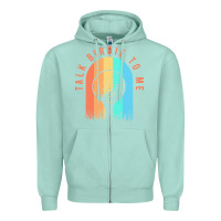 Seafoam golf funny golf clothing for a golf player Zipper Hoodie - linhVisuals