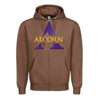 Chestnut alcorn state athletics Zipper Hoodie - linhVisuals