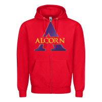 Red alcorn state athletics Zipper Hoodie - linhVisuals