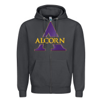 Smoke alcorn state athletics Zipper Hoodie - linhVisuals