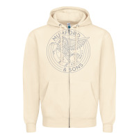 Sandshell #mumford and #sons #pegasus Zipper Hoodie - linhVisuals