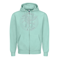 Seafoam #mumford and #sons #pegasus Zipper Hoodie - linhVisuals