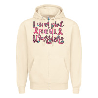 Sandshell i wear pink for all warriors Zipper Hoodie - JahusDesignShop