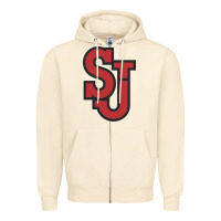 Sandshell st. john's red storm Zipper Hoodie - linhVisuals