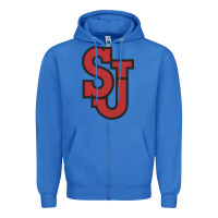 True Royal st. john's red storm Zipper Hoodie - linhVisuals