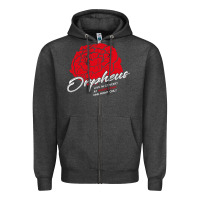 Charcoal Heather hadestown Zipper Hoodie - linhVisuals