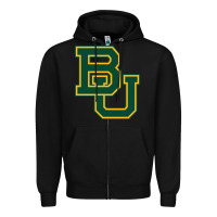 Black baylor athletics Zipper Hoodie - linhVisuals