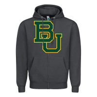 Smoke baylor athletics Zipper Hoodie - linhVisuals