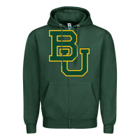 Sports Green baylor athletics Zipper Hoodie - linhVisuals