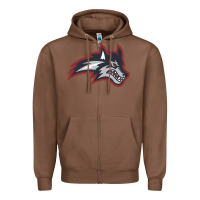 Chestnut stony brook seawolves Zipper Hoodie - linhVisuals