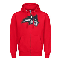 Red stony brook seawolves Zipper Hoodie - linhVisuals