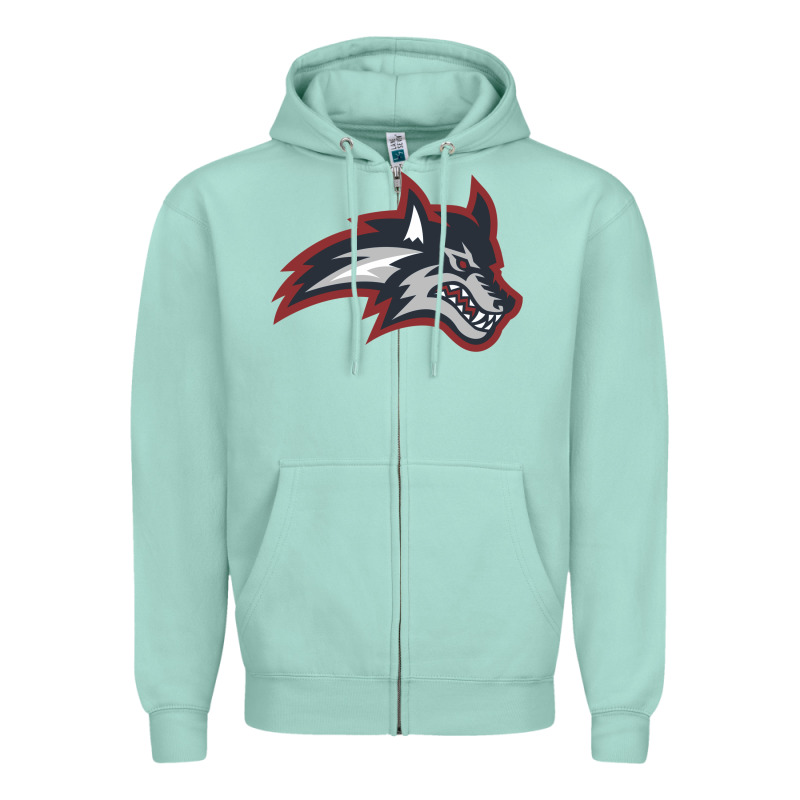 Stony Brook Seawolves Zipper Hoodie by linhVisuals | Teevron