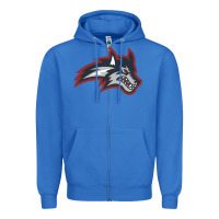 True Royal stony brook seawolves Zipper Hoodie - linhVisuals
