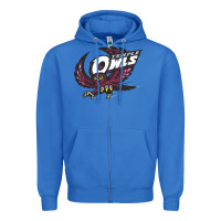 True Royal temple owls Zipper Hoodie - linhVisuals