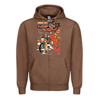 Chestnut ramen rider food, noodles Zipper Hoodie - linhVisuals