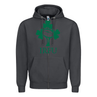 Smoke irish rugby football union Zipper Hoodie - linhVisuals