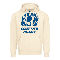 Sandshell scottish rugby Zipper Hoodie - linhVisuals