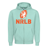 Seafoam netherlands rugby national Zipper Hoodie - linhVisuals