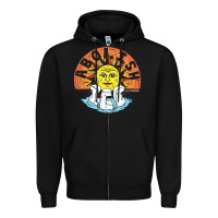 Black Ice Abolish Zipper Hoodie - linhVisuals