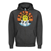Charcoal Heather Ice Abolish Zipper Hoodie - linhVisuals